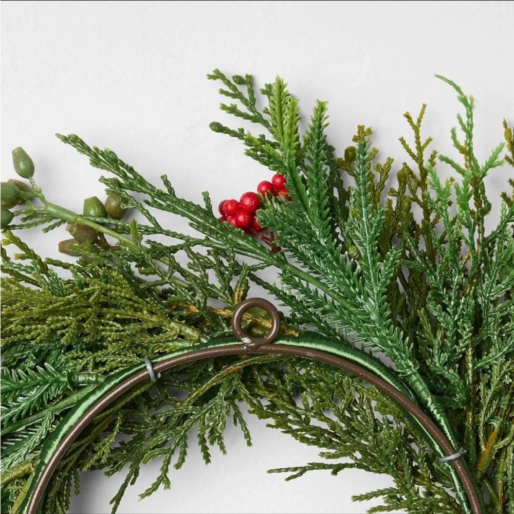Mini Cypress Wreath from Hearth & Hand™ with Magnolia